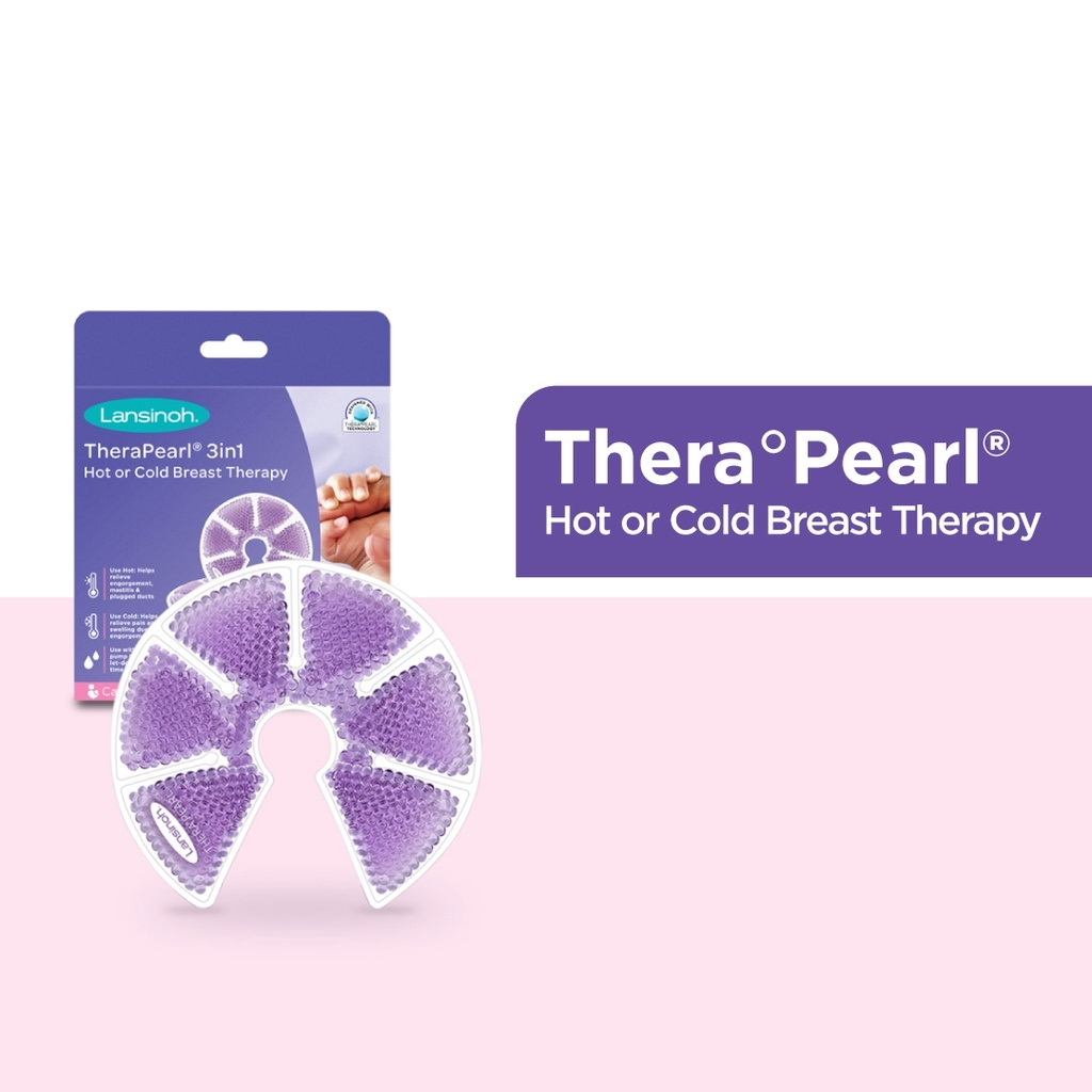 Lansinoh Thera Pearl 3In1 Hot Or Cold Swelling Breast Compress