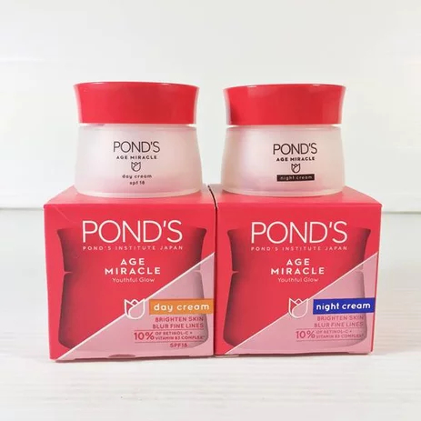 Ponds Age Miracle Cream (Lightning Skin In 7 Days With 10x Best Anti ...
