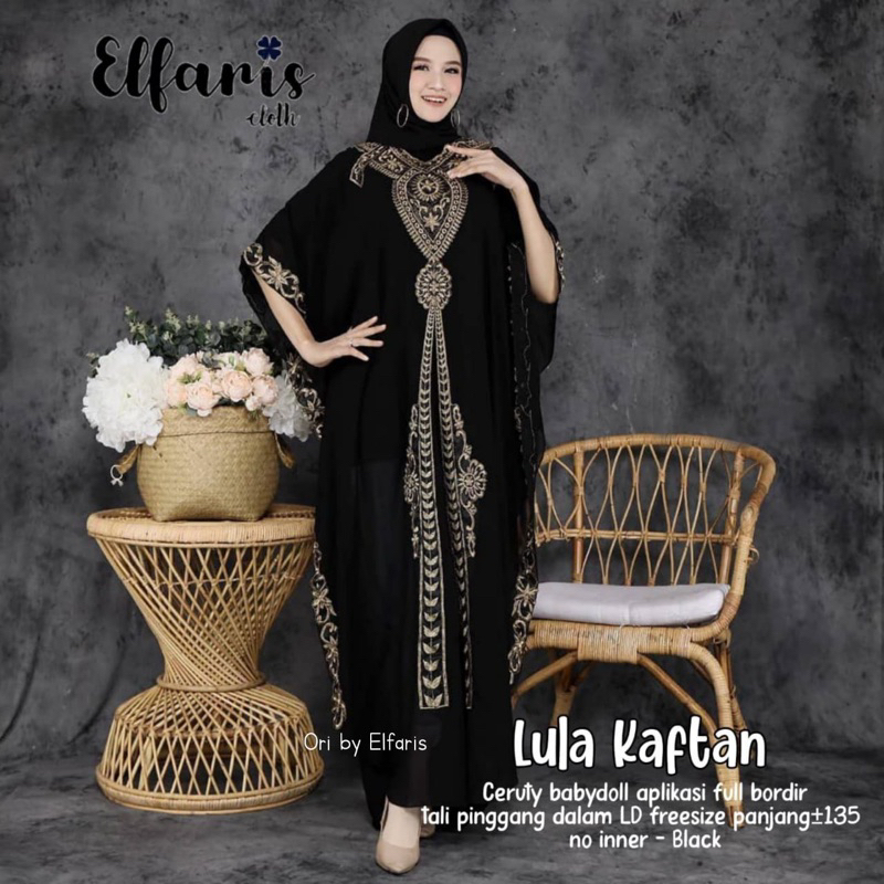 Kaftan NEW MODEL 2023 KAFTAN LUNA LULA AGATHA TIFFANY Tille Tille MARLA CHLOE CHAO KAFTAN SHOPEE