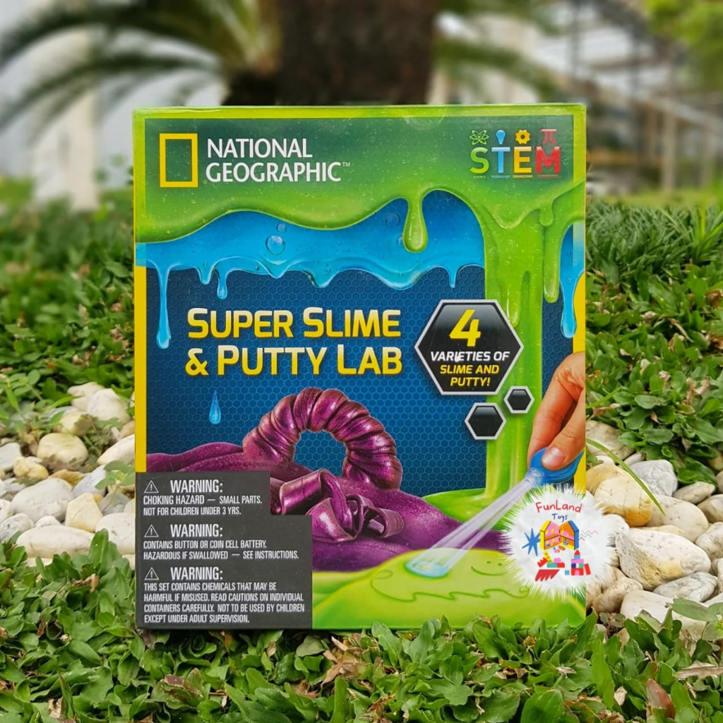 National Geographic Super Slime and Putty Lab Shopee Malaysia