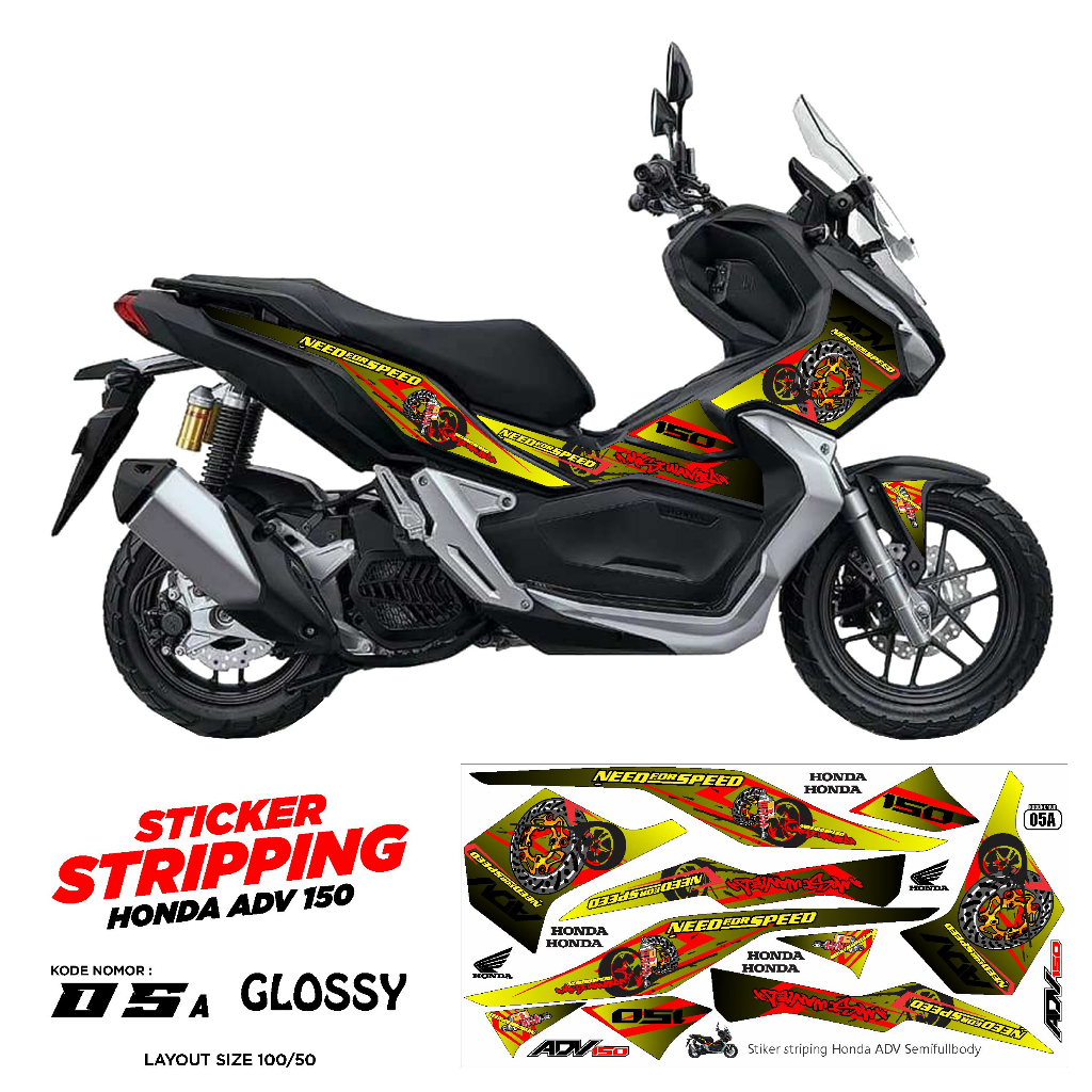 Honda ADV 150 motorcycle striping Honda ADV 150 variation/ Honda ADV ...