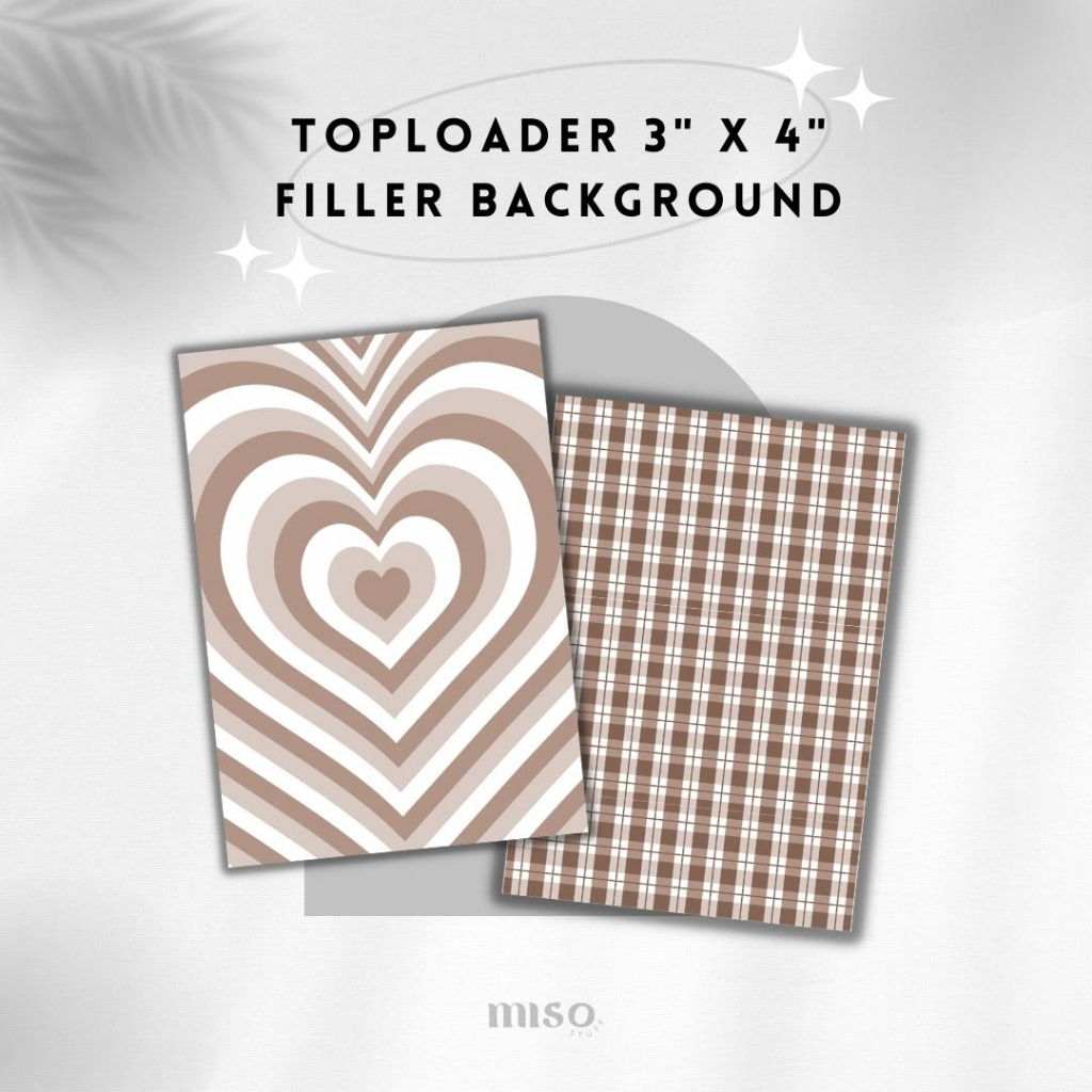Photocard Background Toploader 3