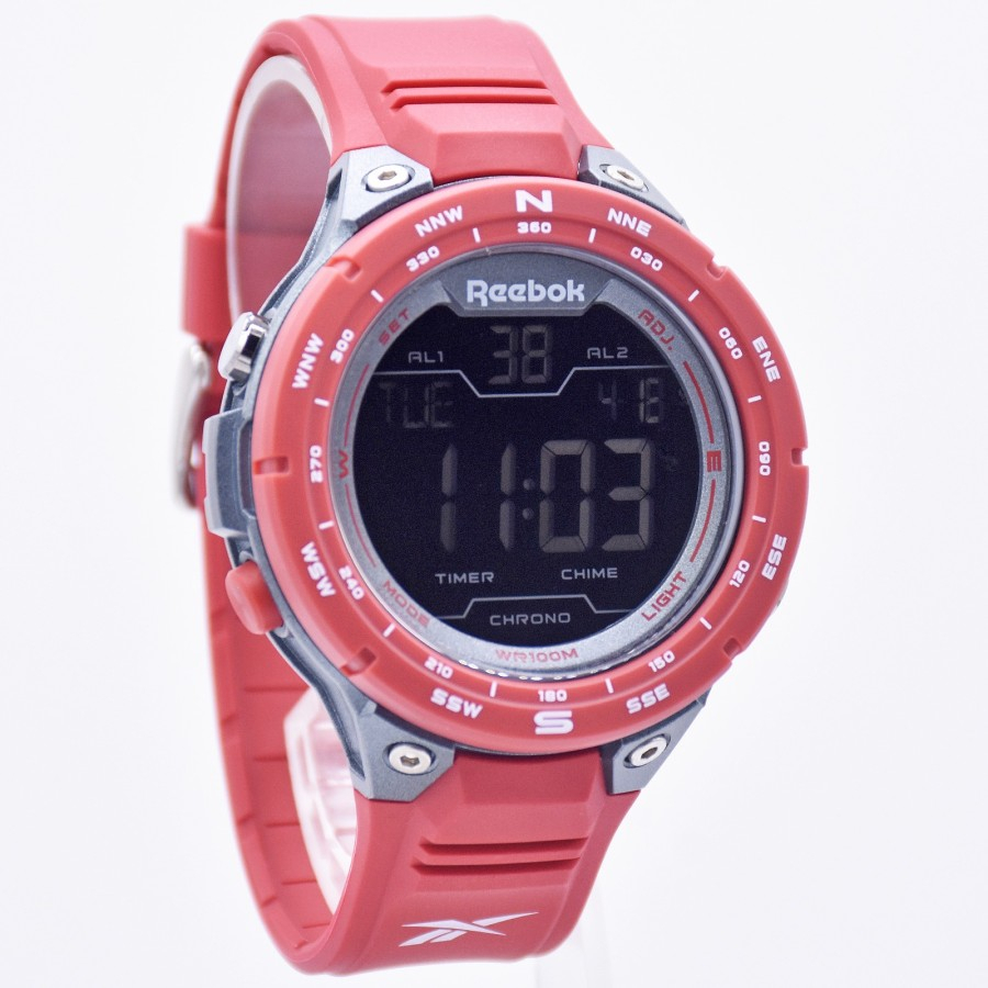 MERAH Reebok RVSLMG9PAPRBR Official ORIGINAL Watch Red Shopee