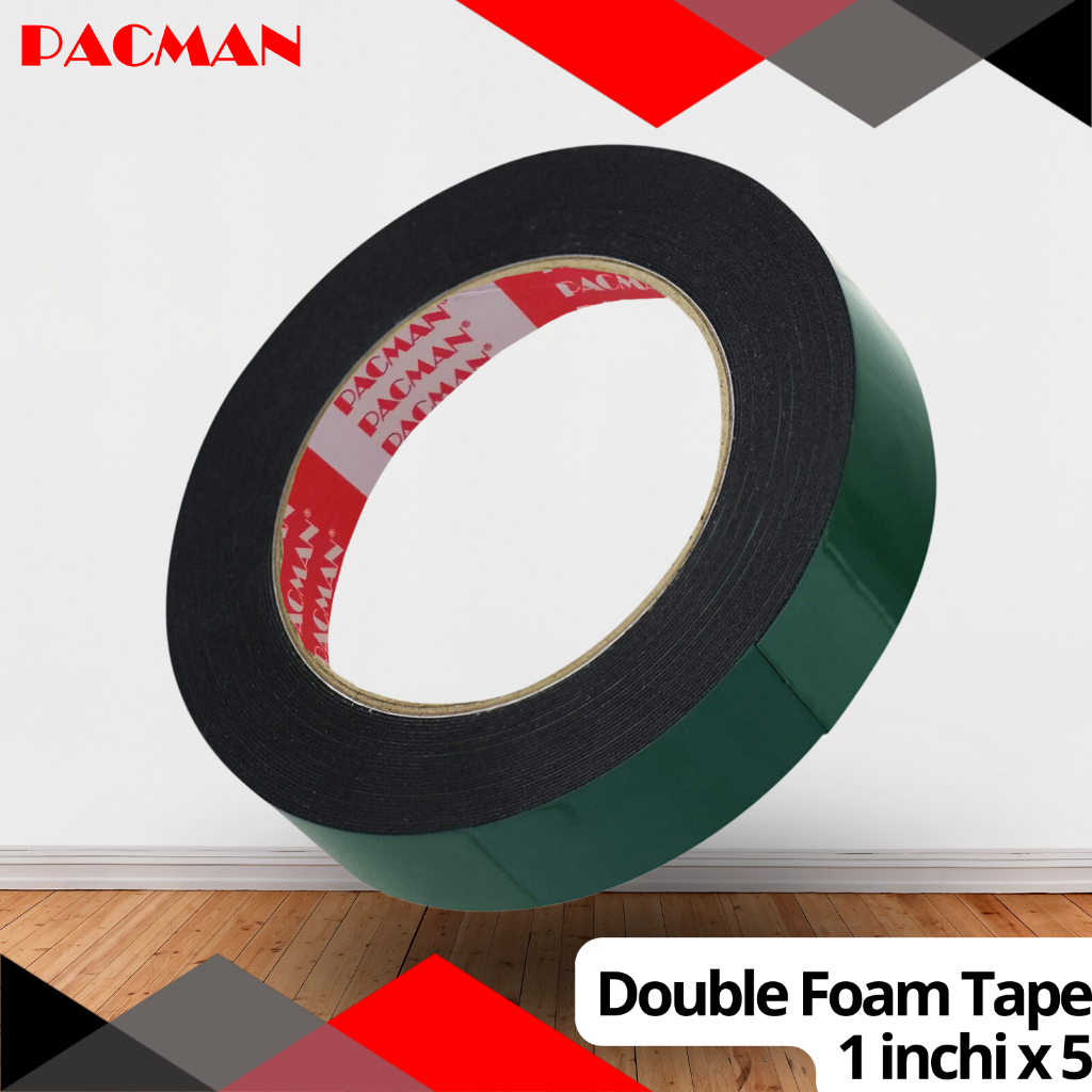 24mm Foam Tape 1inch Duct Tape Double Foam Insulation Tape Pacman