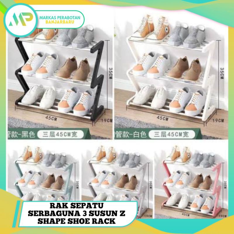 Vanstar 4 Tier Shoe Rack / 4 Tier Color Shoe Rack / 3 Tier Multipurpose ...