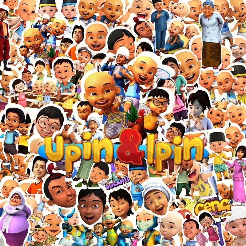 Upin & IPIN Theme Cartoon Stickers | Shopee Malaysia