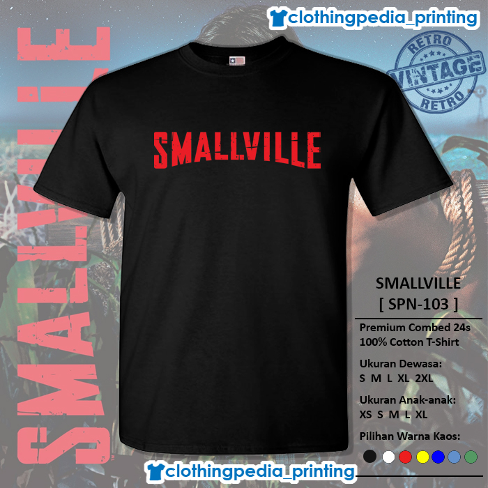 Smallville T-Shirt Superman Logo T-Shirt | Shopee Malaysia
