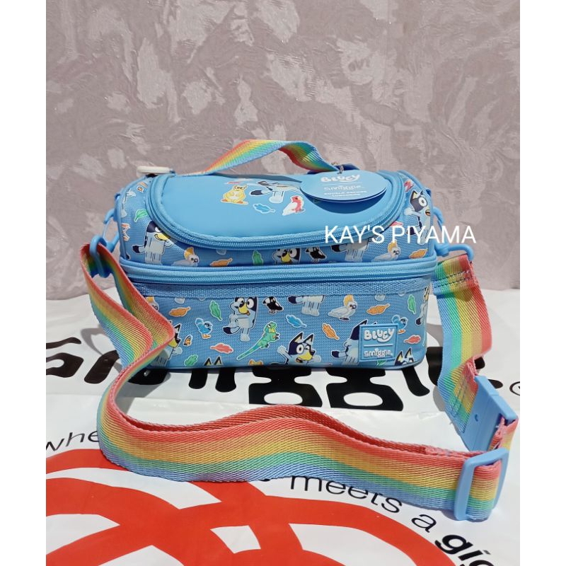 Smiggle BLUEY LUNCHBOX WITH STRAP ORIGINAL STORE Shopee Malaysia