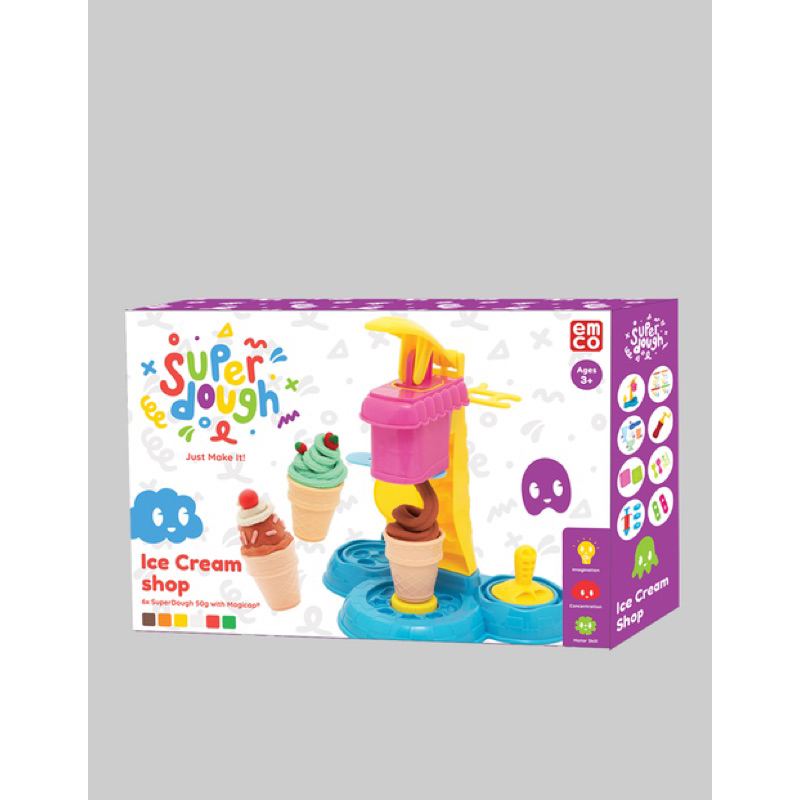 Emco Super Dough Ice Cream Shop Shopee Malaysia