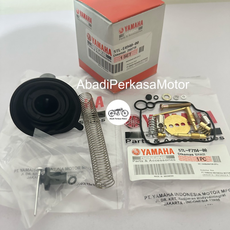 Vacuum Rubber+Repair Kit Yamaha Mio Sporty Smile Soul Nouvo Fino