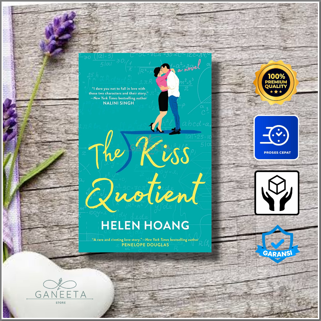 Novel The Kiss Quotient By Helen Hoang English Version Shopee Malaysia