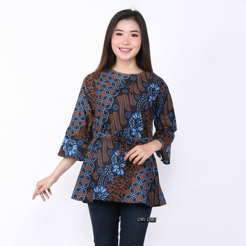 M L XL XXL 3L 4L 5L Tops Women batik Blouse | Shopee Malaysia