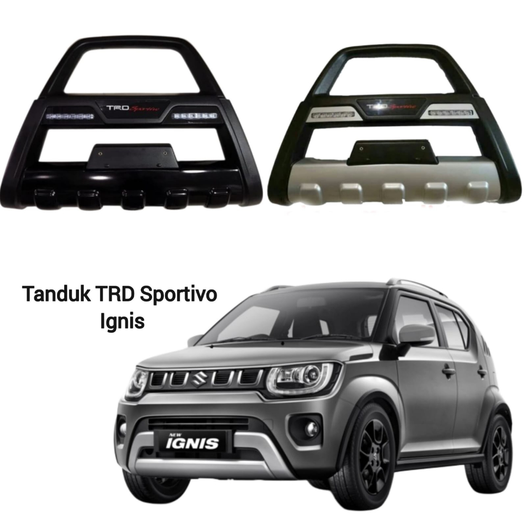 Horn TRD Sportivo Bumper Guard Model A PNP Ignis Shopee Malaysia
