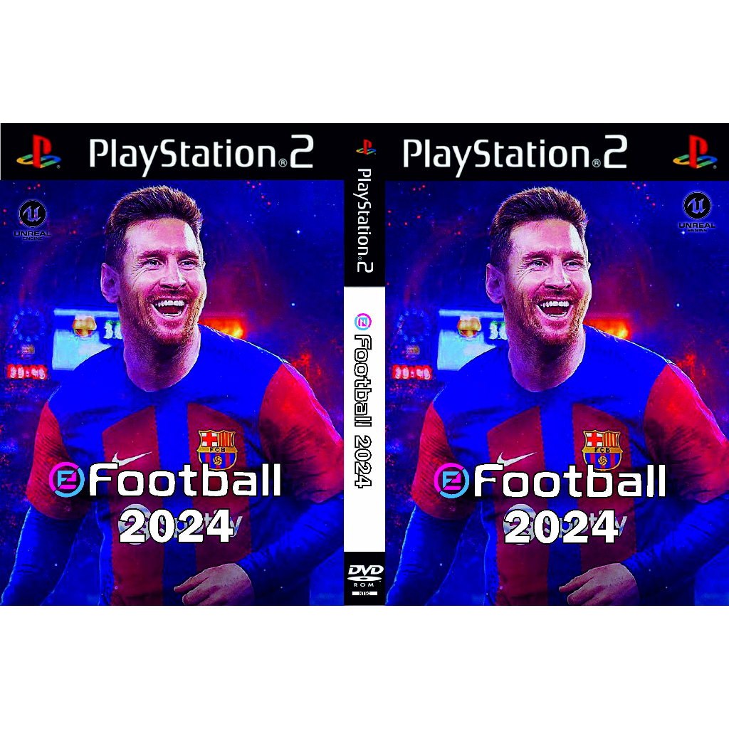 Pes 2024 ps2 game Cassette Latest update pes 2024 efootball 2024