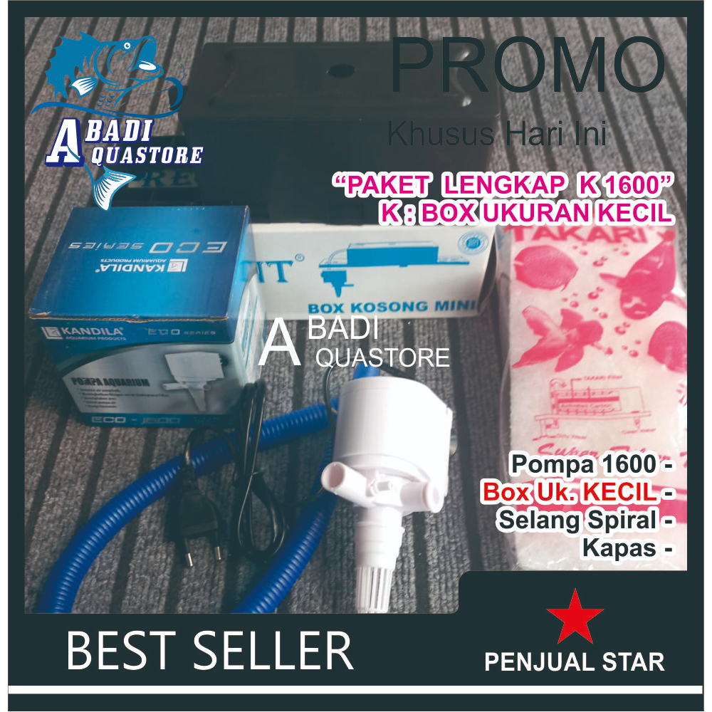 Curated visual reference: Fresh Look at Complete Package K Small 1600 Top Small Aquarium Filter 1600