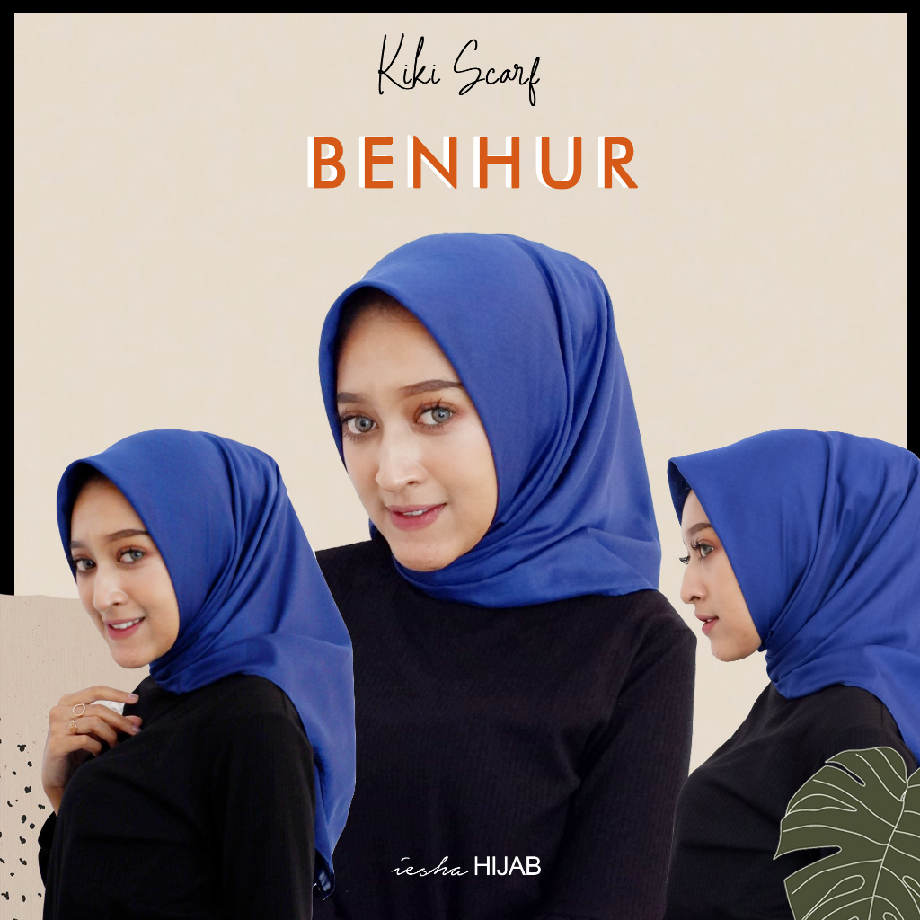 cobalt blue hijab