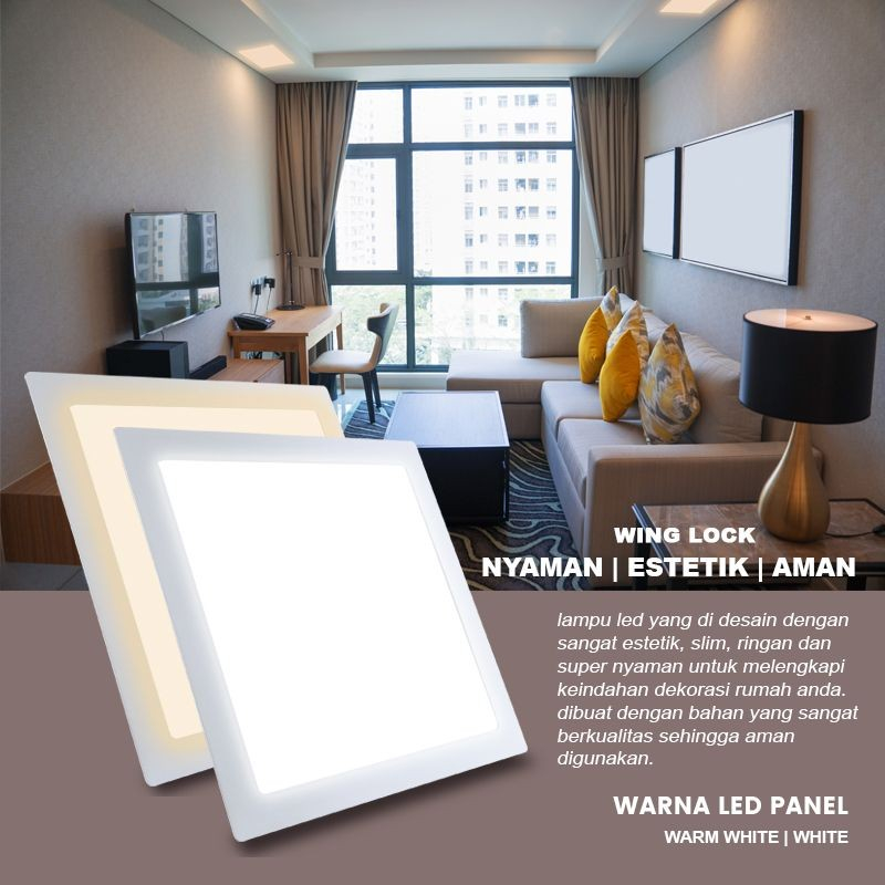 24w thin inbow box ib panel led downlight | Shopee Malaysia