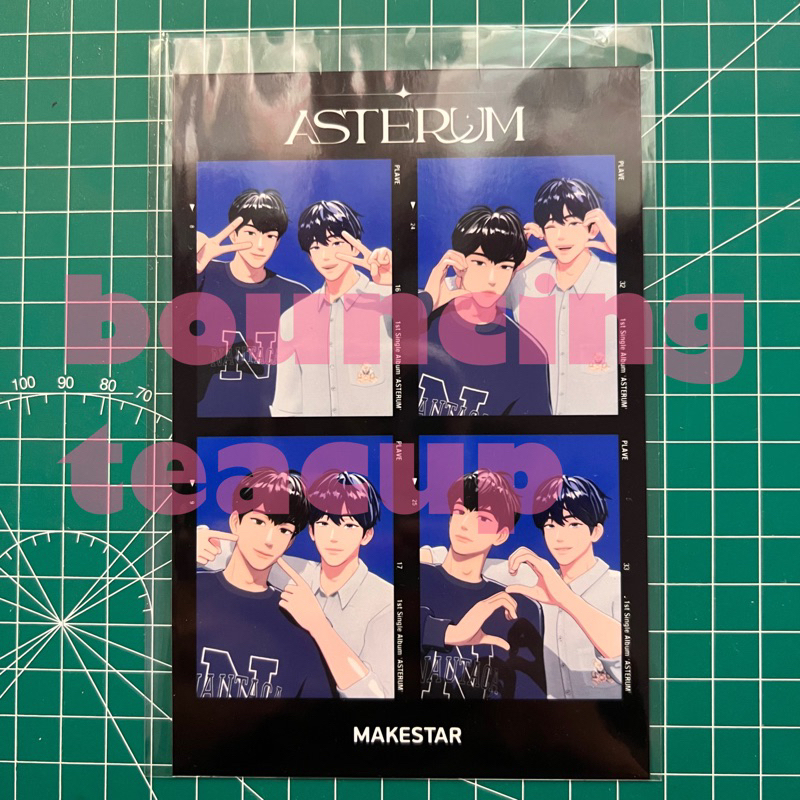PLAVE Official Asterum Makestar Pre Order Benefit Photocard and