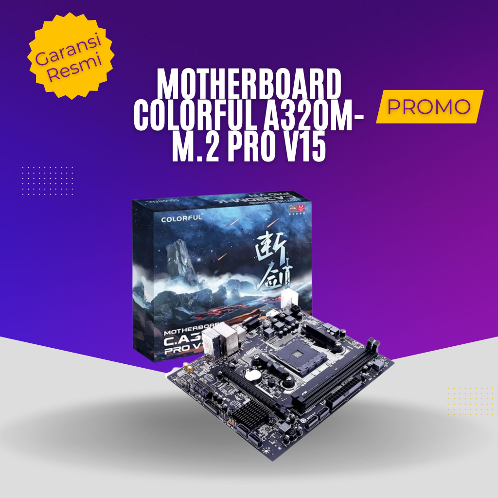 Colorful Motherboard A320MM.2 PRO V14 Shopee Malaysia