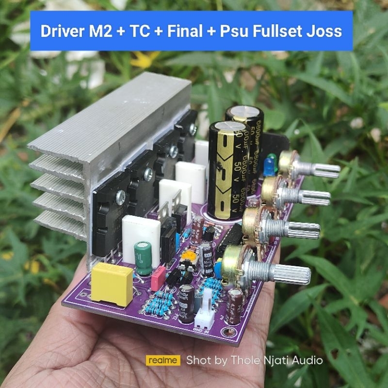 Power Ready To Plug Transformer Driver Bostrap M2+TC+Psu+Final Fullset