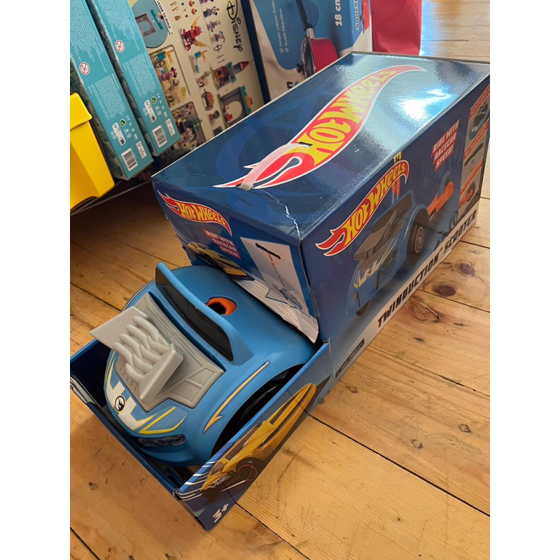 Hot wheels twinduction Scooter Blue Shopee Malaysia