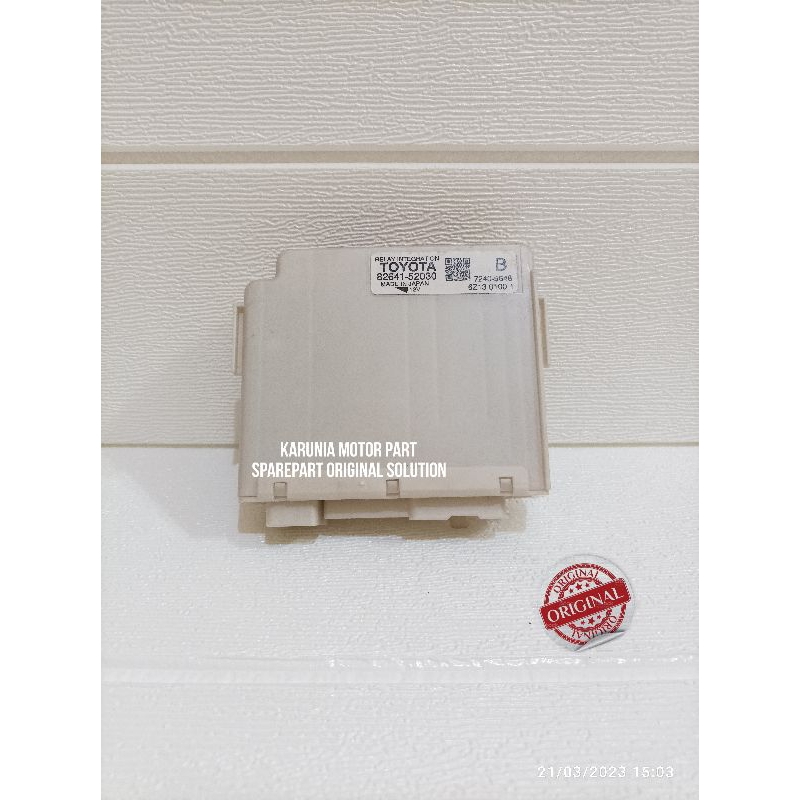 Original Toyota Sienta Corolla Axio Integration Relay 82641-52030 ...