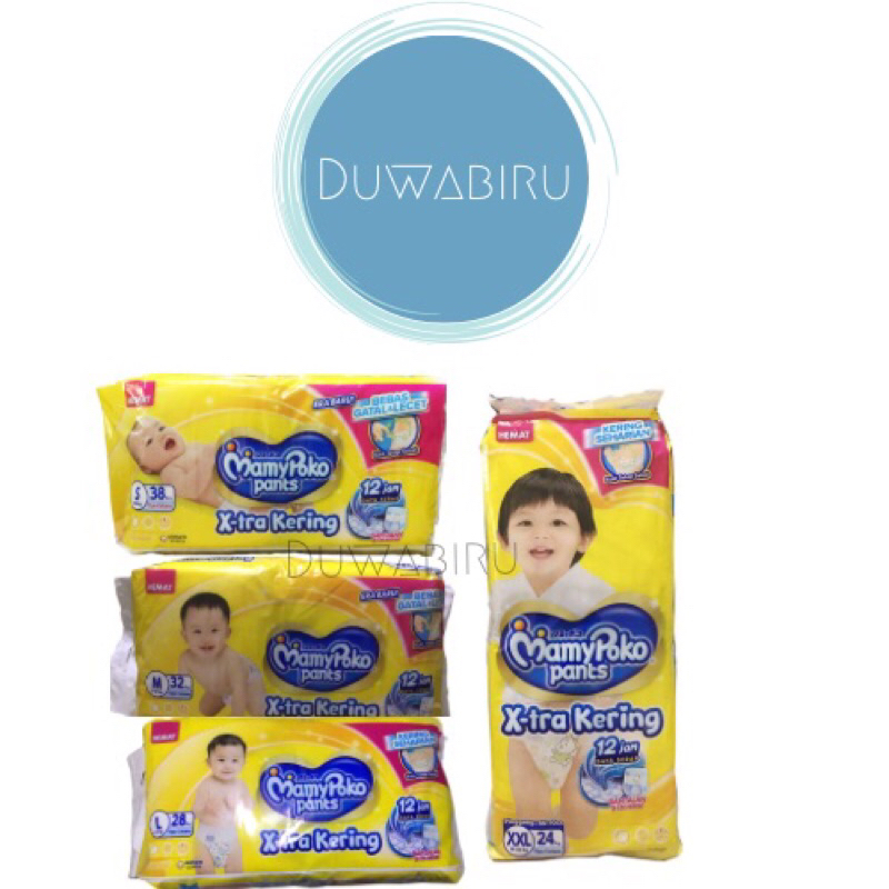 Mamypoko Pants Extra Dry Disposable Baby Diapers Disposable Diapers
