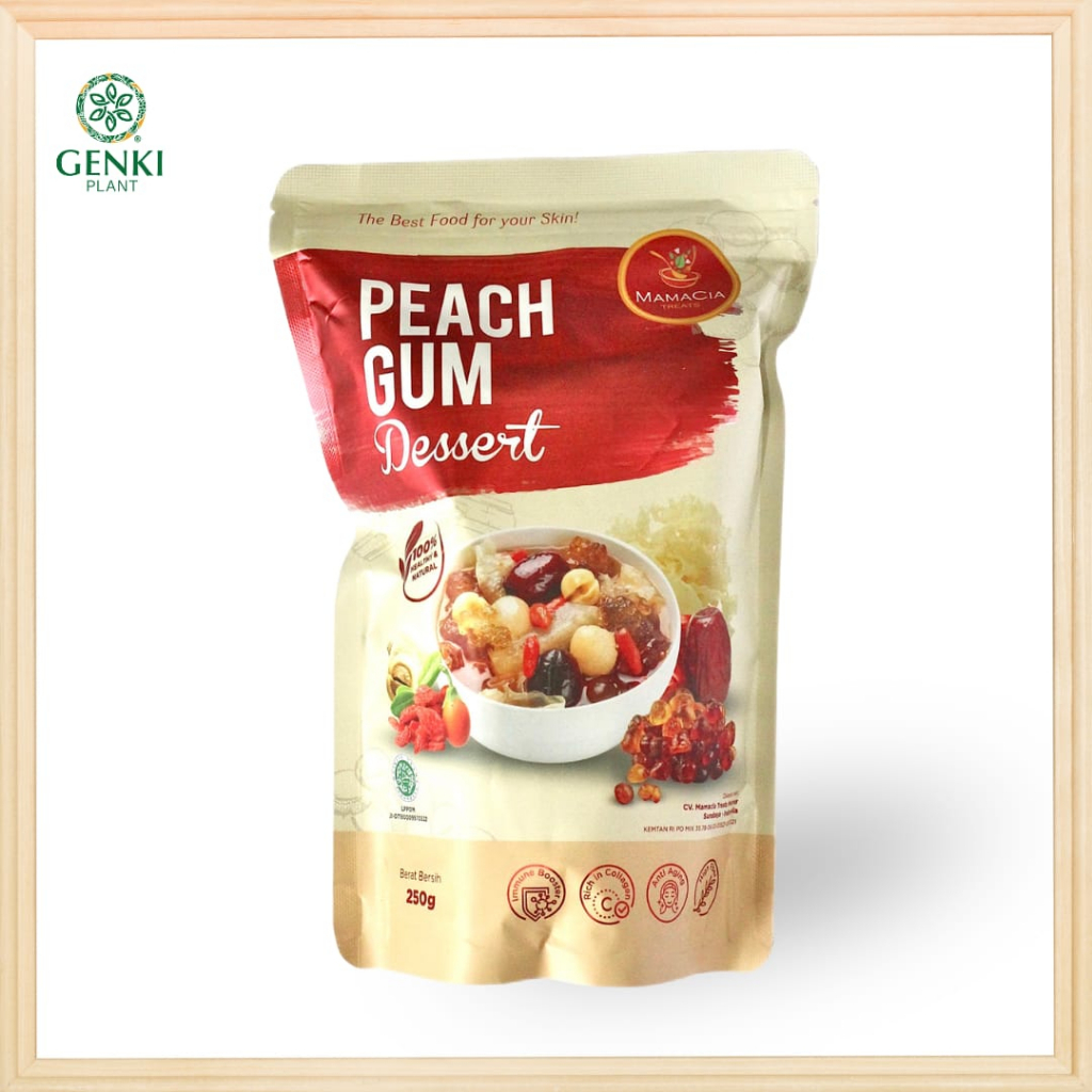 Mamacia Treats Peach Gum Dessert Mini Pack 250g Shopee Malaysia