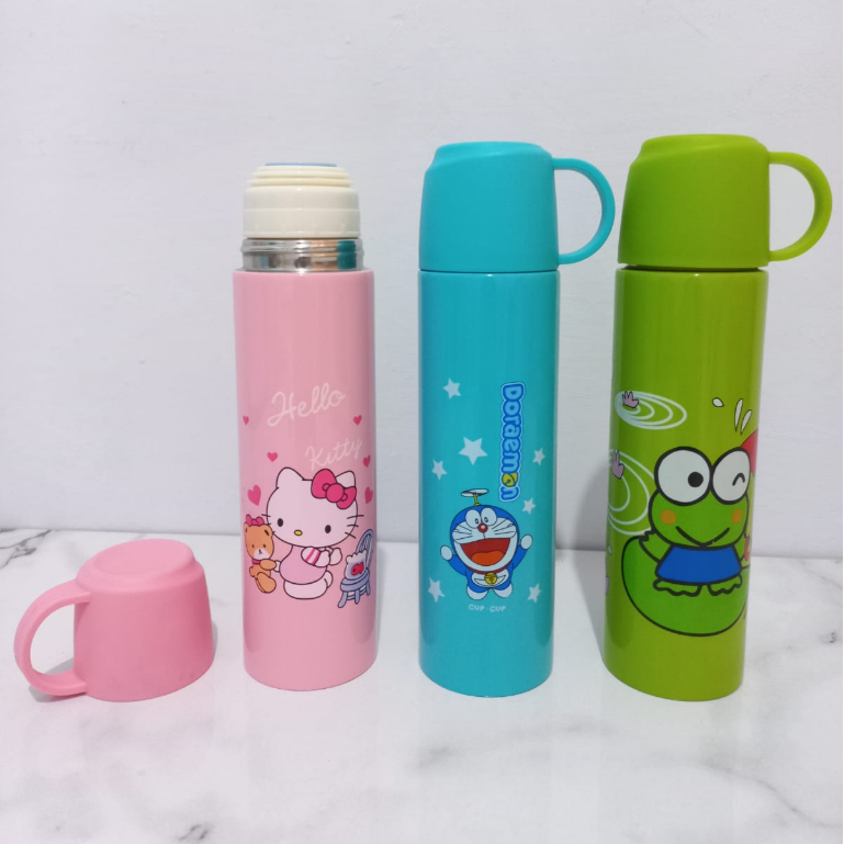 TERMOS Doraemon HELLO KITTY Character Thermos Bottle Shopee Malaysia