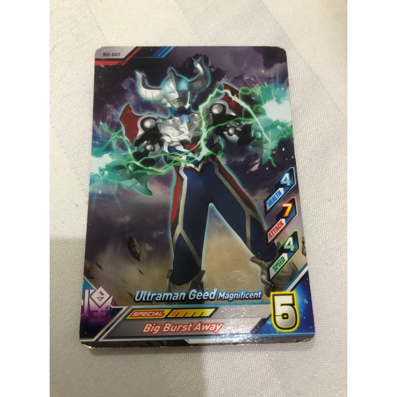 Ultraman Geed Magnificent Card B2-037 | Shopee Malaysia