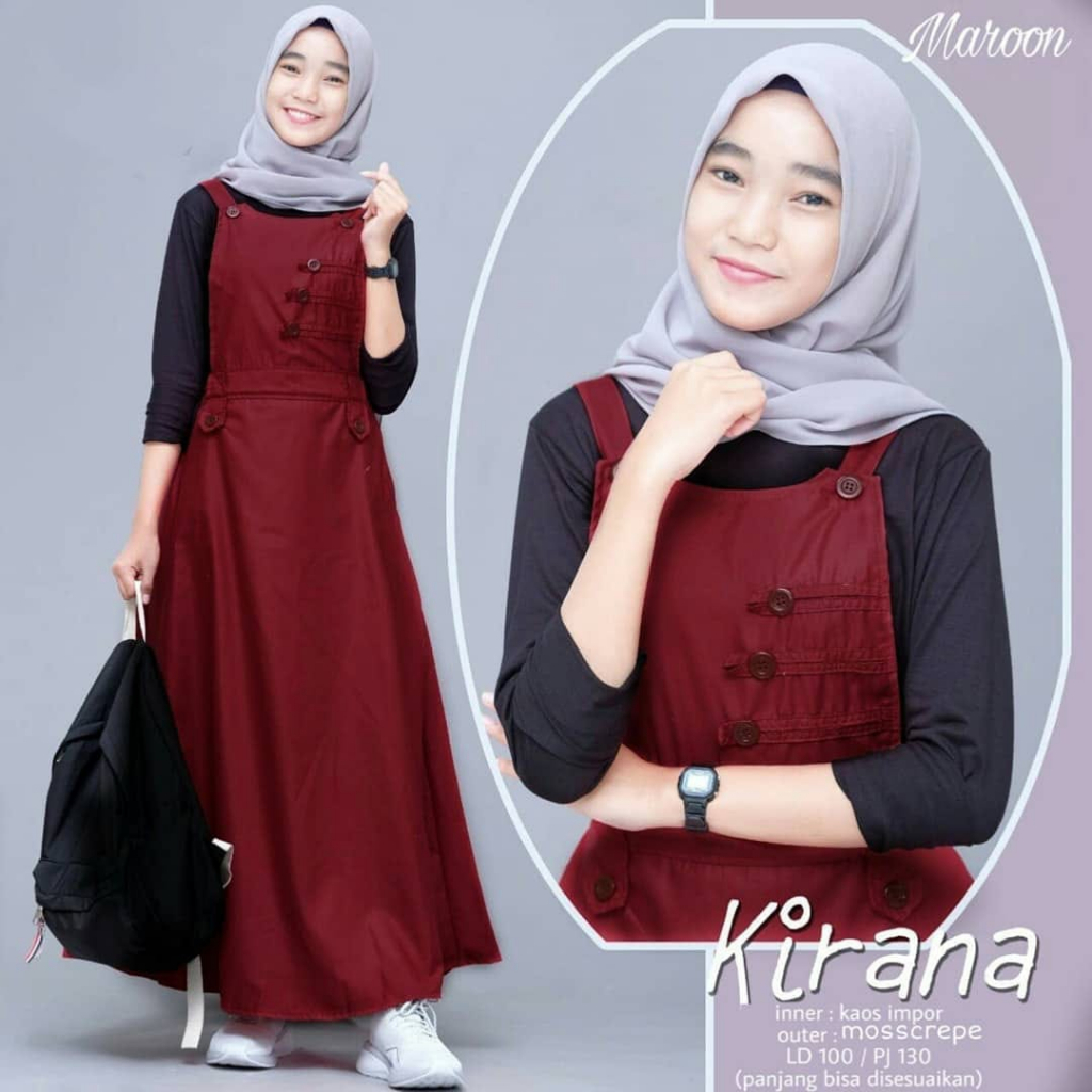 [Raya 2024] [Blessing] Kirana Women's GAMIS // MUSLIM Women's FASHION ...
