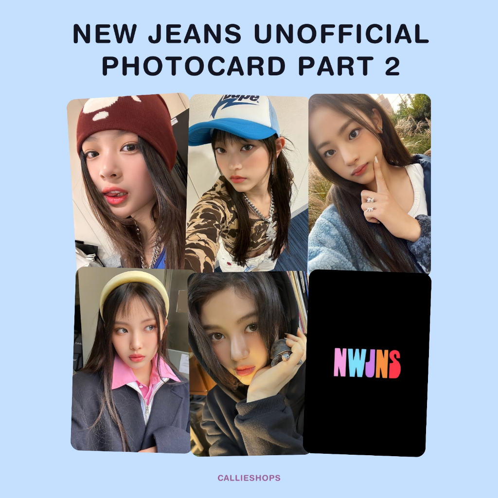 [PART 2] NewJeans Hyein Haerin Danielle Hanni Unofficial Photocard