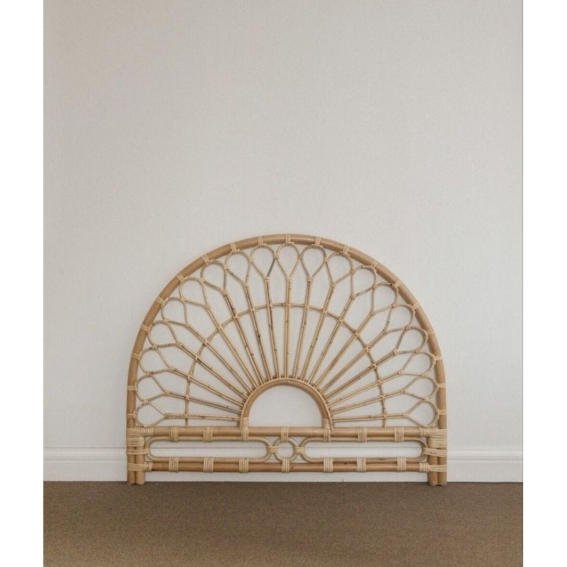Rattan headboard Cot size 120cm/rattan headboard alon Shopee Malaysia