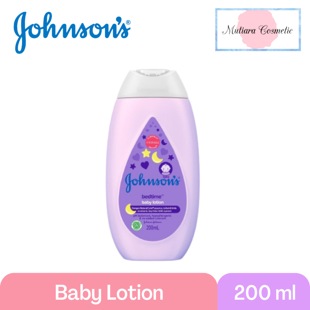 Johnsons Baby Lotion Bedtime 200ml Shopee Malaysia