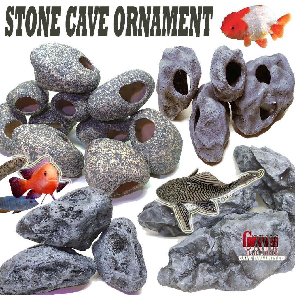 Ornamental FISH CAVE House Hiding Place GOA Nest Laying Place CICHLID