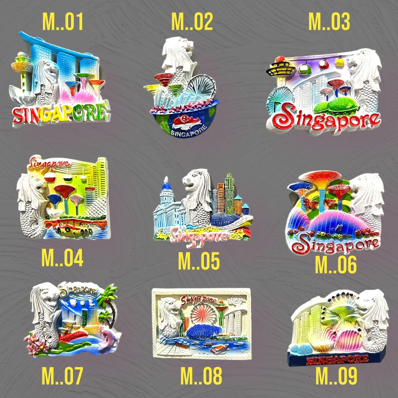 Singapore Fridge Souvenirs/By Singapore Shopee Malaysia