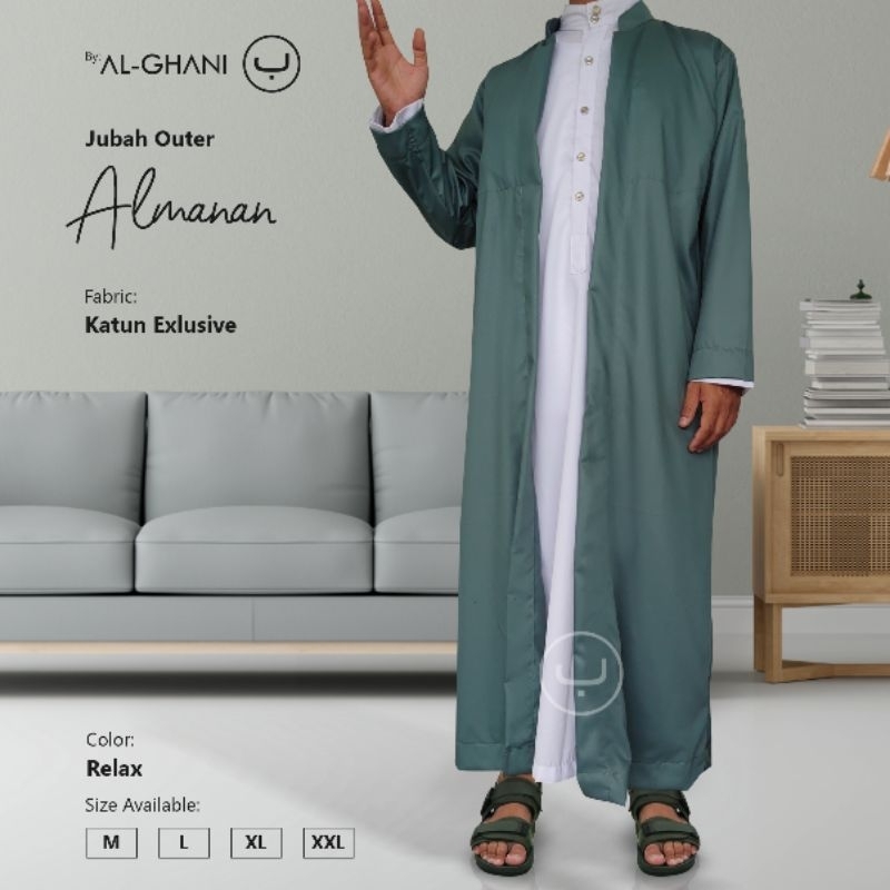 KATUN Best Selling!! PREMIUM, Almanan outer Robe Model, habib outer