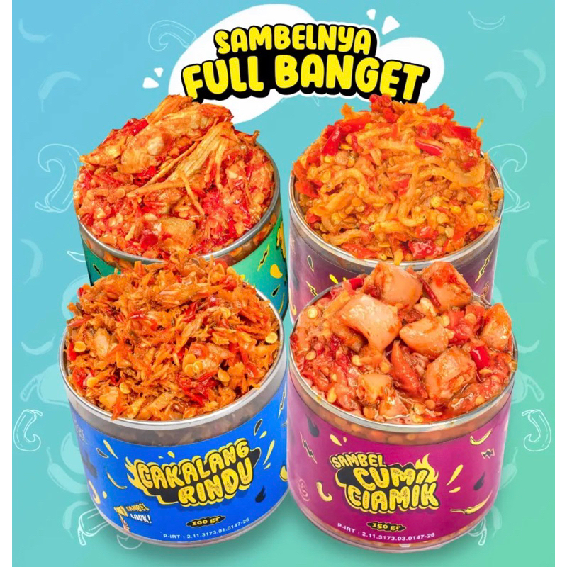 Eat Sambal - Packaging Of Squid/Cakalang/Anchovy/Chicken Taste | Shopee ...