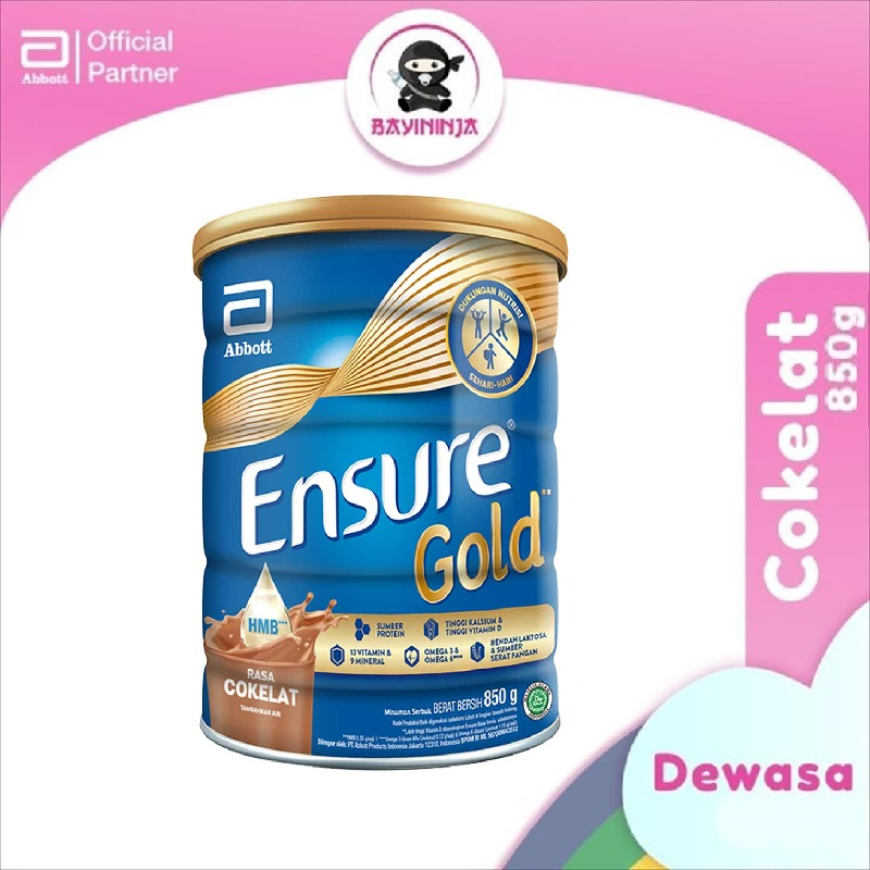 Ensure Gold Low Lactose Milk Chocolate 850g Shopee Malaysia