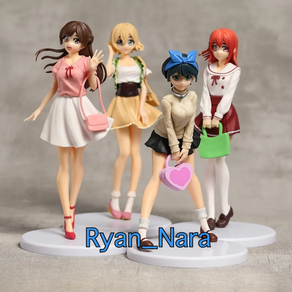 Action Figure Anime Rent A Girlfriend Chizuru Sumi Ruka Mami Ryan Nara ...