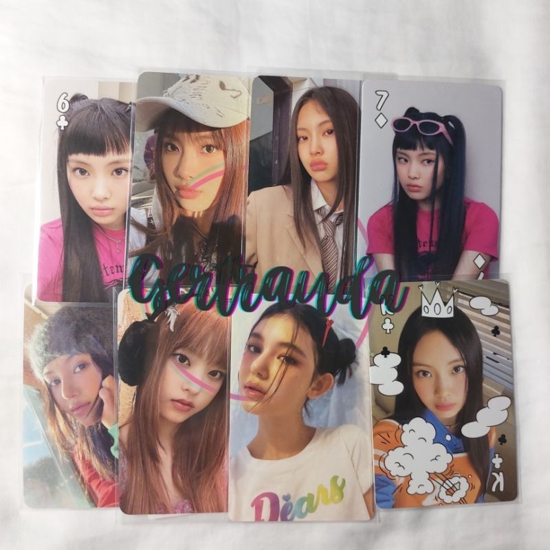 [READY Read Description] photocard pc newjeans haerin earmuff danielle Sogan hyein omg season
