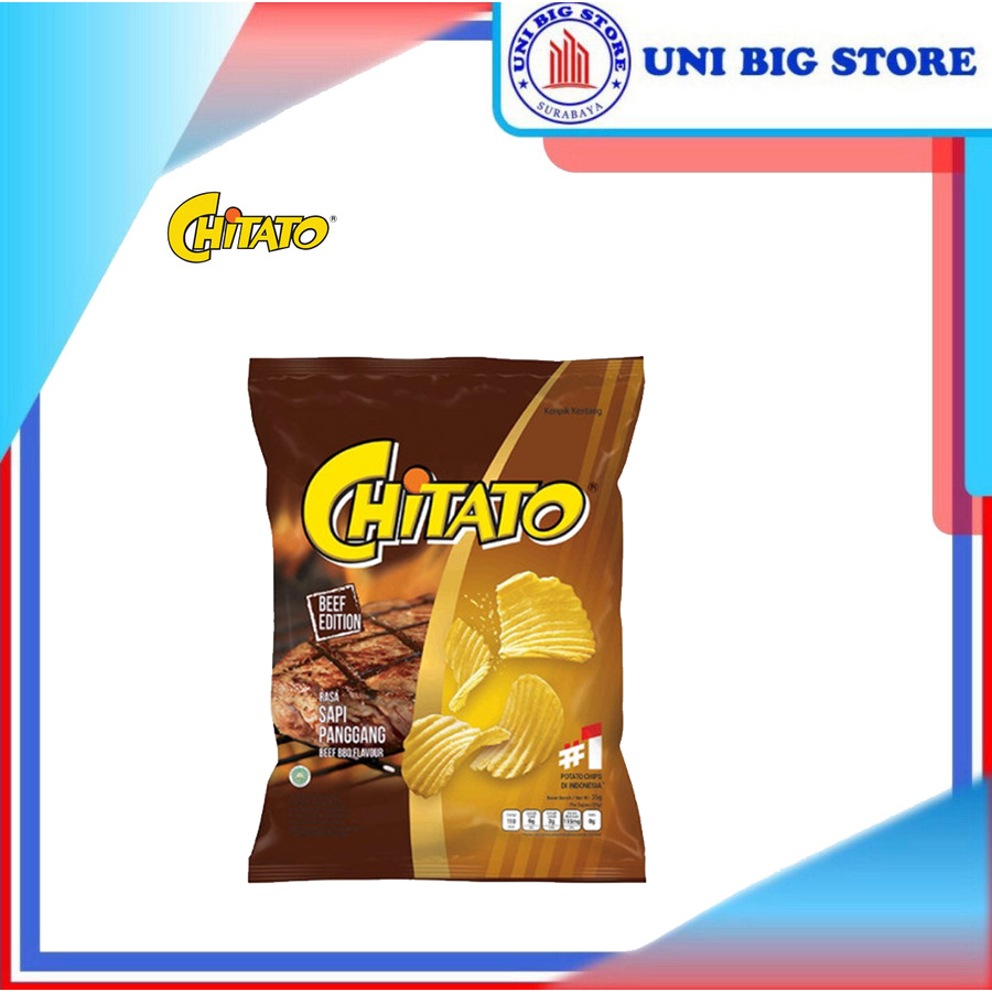Chitato Potato Chips 35g Beef BBQ Barbecue | Shopee Malaysia