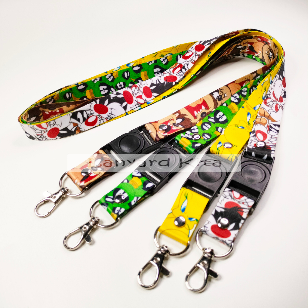 GANTUNGAN Looney TUNES ID CARD Hanger Strap LANYARD Shopee Malaysia