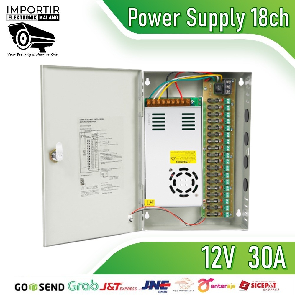 PSU Power Supply Box / Central 12V 30A | Shopee Malaysia