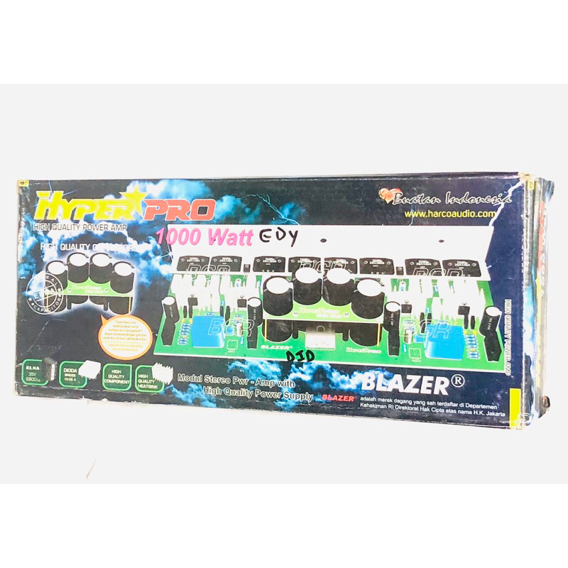 Hyper PRO 1000 Watt Stereo Power BLAZER Kit | Shopee Malaysia