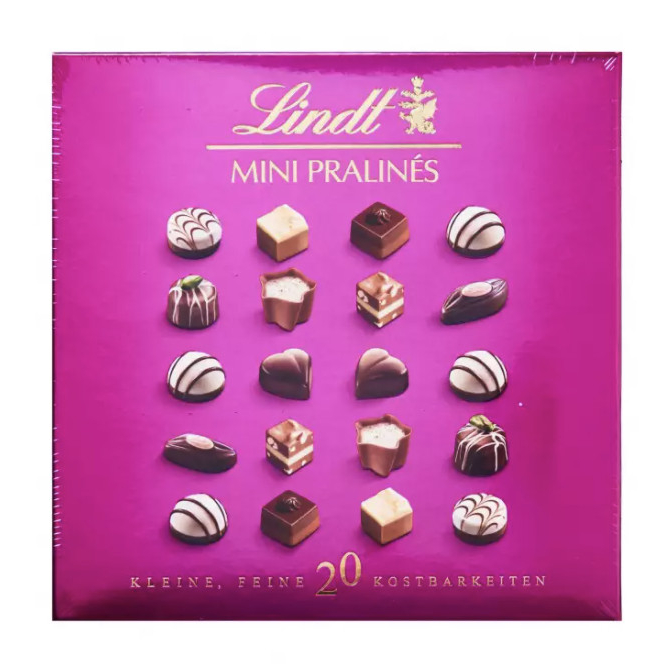 Lindt Mini Pralines Assorted Chocolate 100 Grams Shopee Malaysia