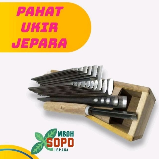 KAYU Jepara Wood Carving Chisel, Set Of 23pcs Shopee Malaysia