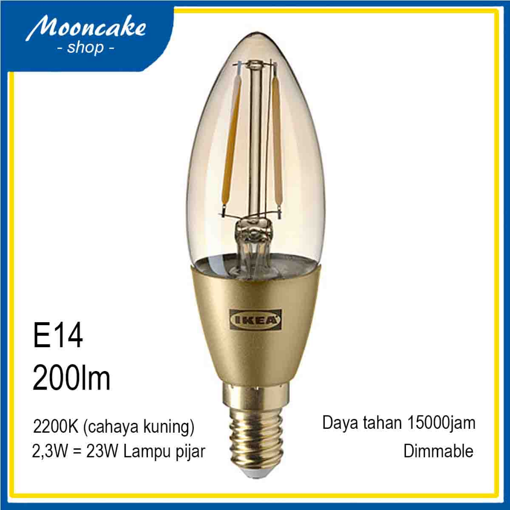 Rollsbo led bulb e14 200 lumen discount