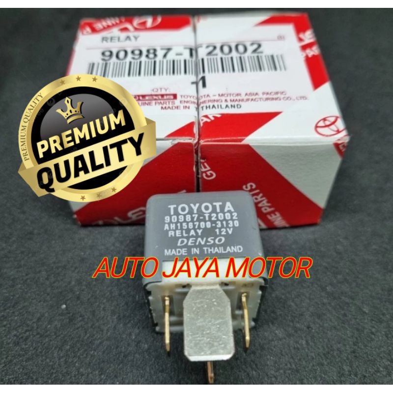 Toyota 12V 4leg Horn Relay Lamp Relay Kijang Innova Ht130 Hilux
