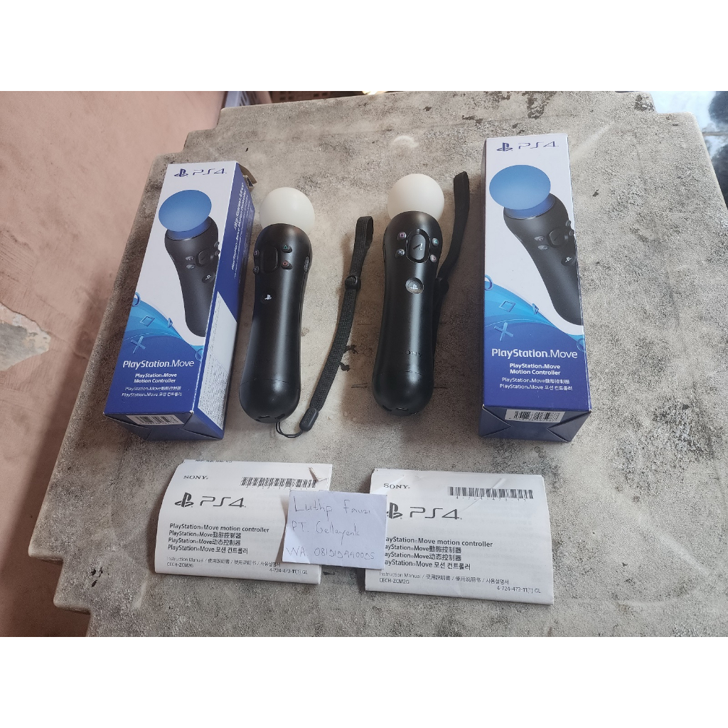 Stick PS4 DS4 PS Move v2 CECH ZCM2G OM PS VR Fullset Shopee Malaysia